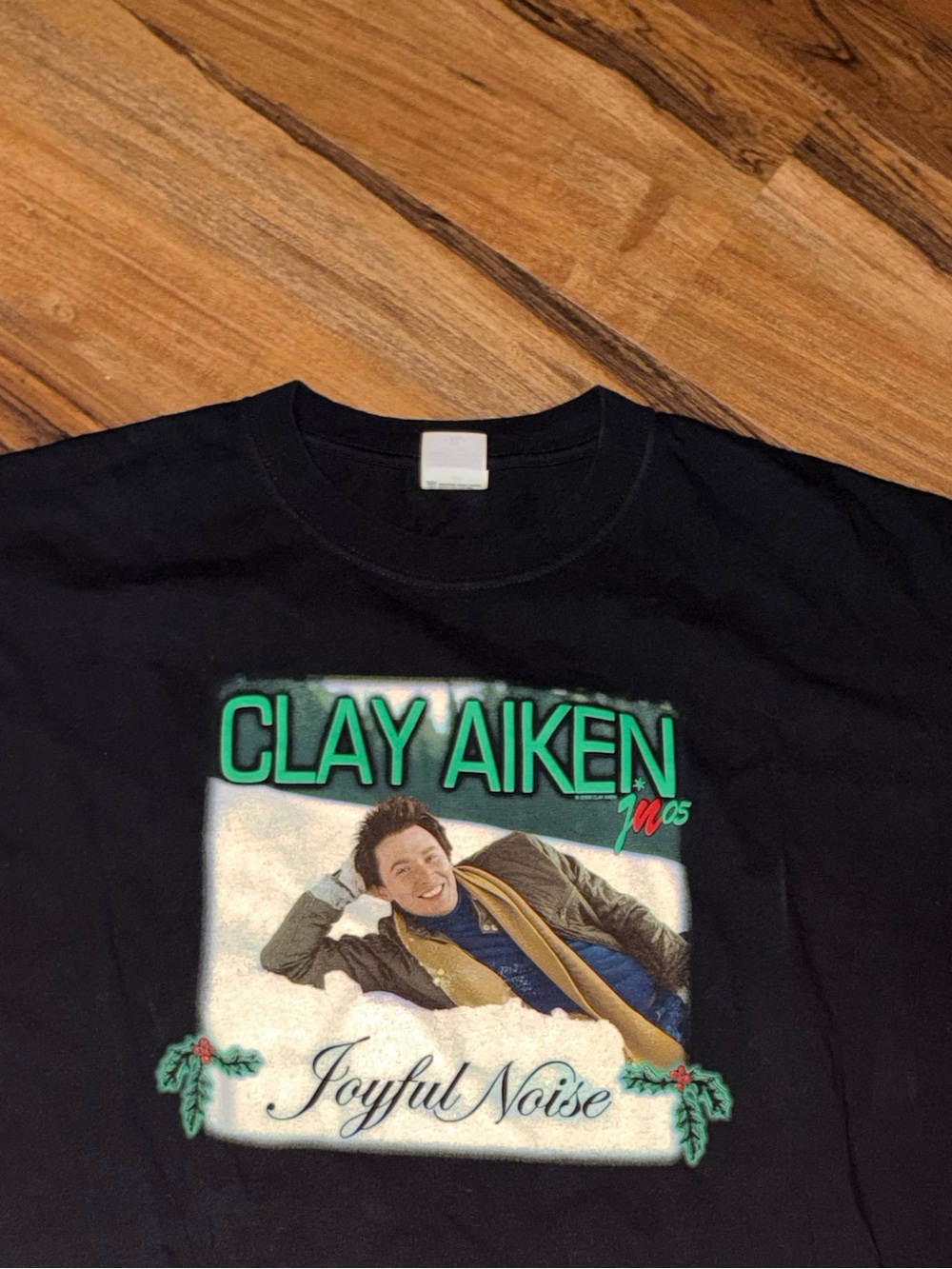 Clay Aiken 2005 joyful noise Christmas tour shirt size xl